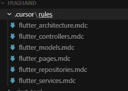 Cursor Rules 추가